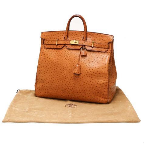 diamond hermes hac 50 ostrich money bag|hac a dos Hermes bag.